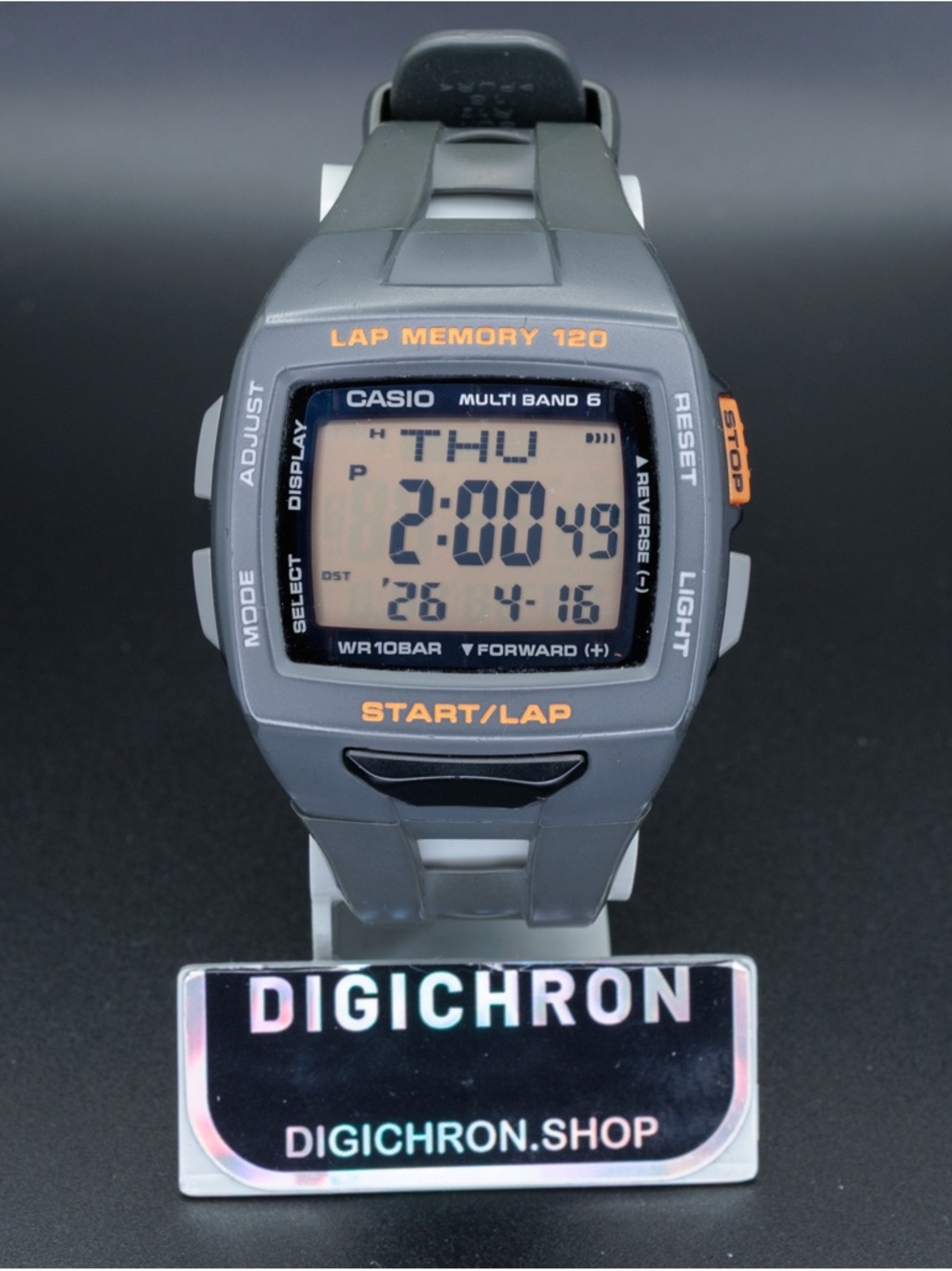 Casio Phys *Japan Import* STW-1000 Solar Wave Ceptor 42mm Digital Sports Watch